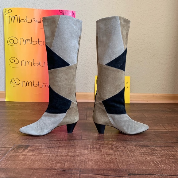 Isabel Marant Etoile 8M(38) patch multicolor boots - Picture 11 of 16